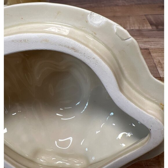 Vintage 80s Otagiri Double Sided Ceramic Country Girl Cookie Jar - Picture 6 of 9